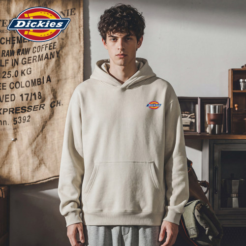 Dickies经典小标袋鼠兜连帽卫衣