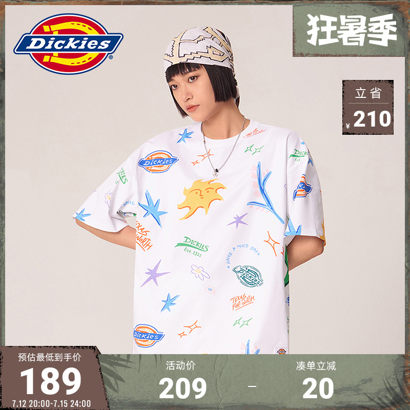 Dickies商场同款工装风短袖T恤