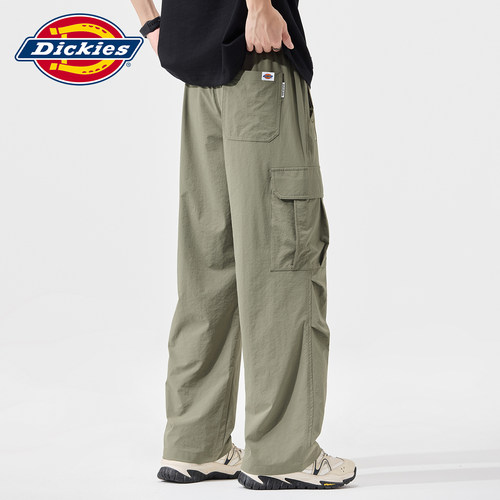 Dickies抽绳直筒宽松工装休闲裤