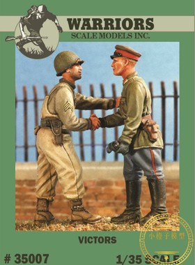 WARRIORS  #35007 1/35 盟军胜利会师树脂兵人