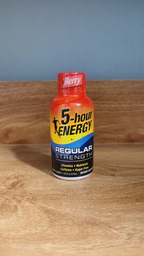 现货5-hour ENERGY Shot Regular Strength, Berry 1.93 Ounce