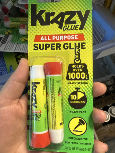 现货Krazy Glue Elmer's Original Crazy Super Glue