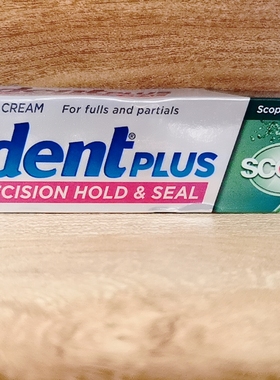 Fixodent Control Denture Adhesive Cream Plus Scope Flavor