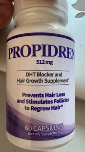 现货Propidren by Hairgenics 512mg DHT Blocker Hair Growth