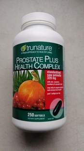 现货Trunature Prostate Plus Health Complex 250颗Trunature