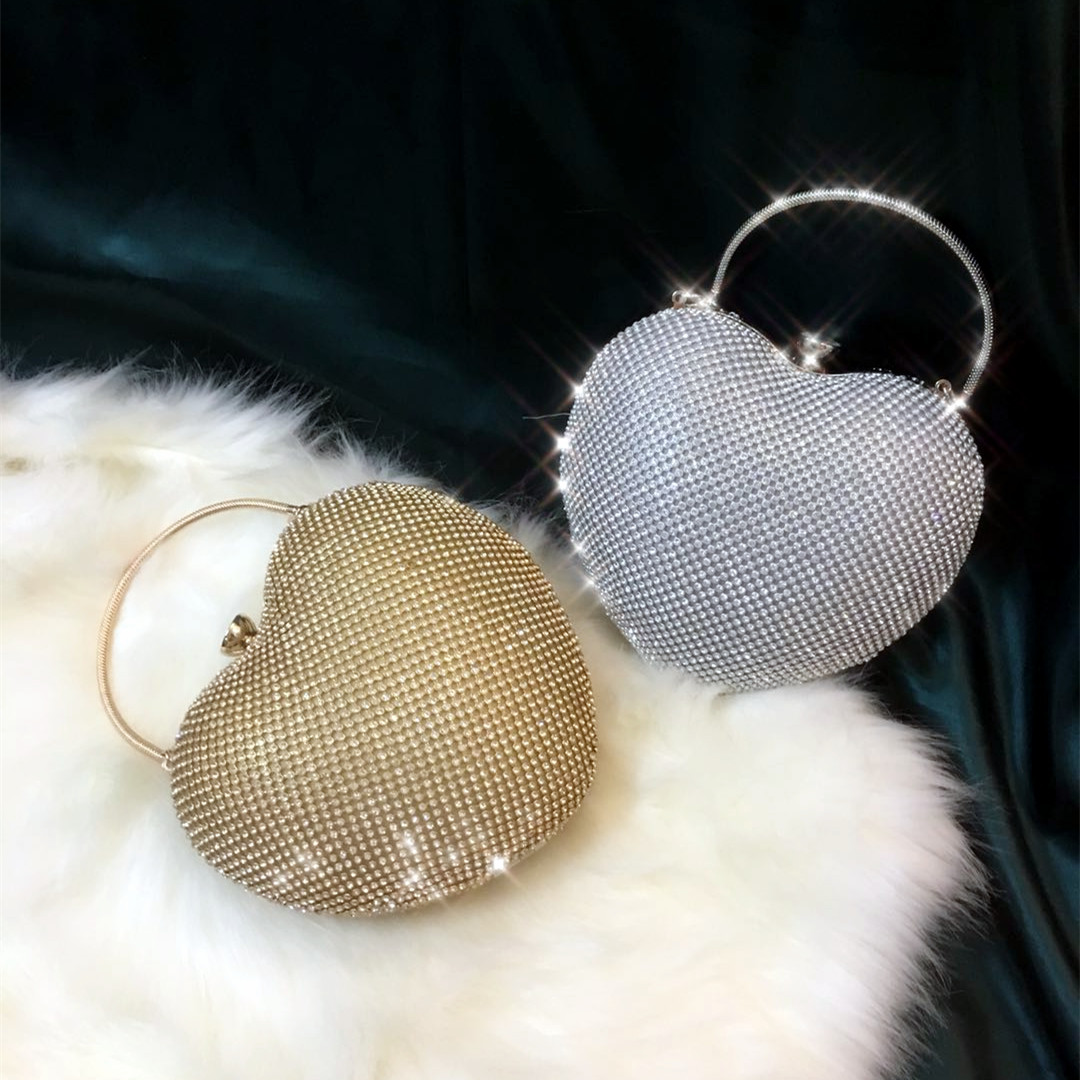 2019新款buningbuning愛心水鑽閃亮包晚宴包手提宴會包斜跨小女包在類目 箱包皮具/熱銷女包/男包, 女士包袋中 - 來自Buy2taobao.com提供專業的淘寶代購服務