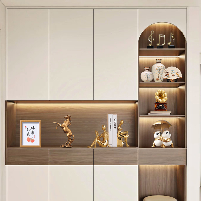 马年生肖马玄关柜摆件马到成功