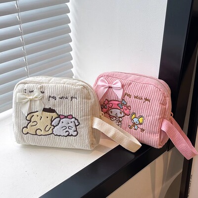 时尚迷你卡通小手包可爱小布包零钱包收纳小包包女生小巧口红包包