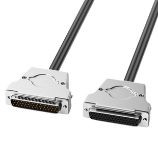 浮太HDB50三排50针数据线DB50连接线公对公对母对母金属外壳50P线