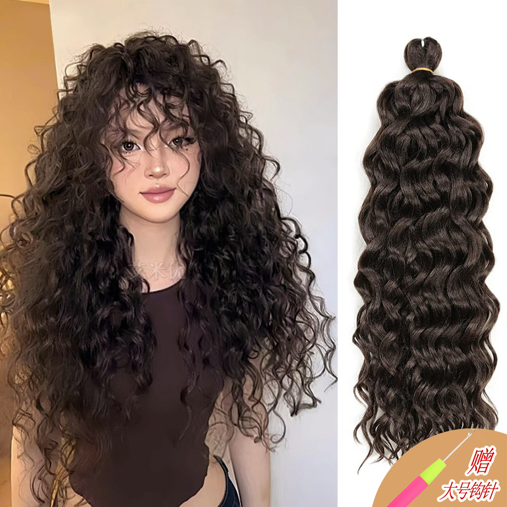 钩针拉美卷泡面头假发夏威夷卷发Hawii CURL Braiding Twist Hair 美发护发/假发 其它假发 原图主图