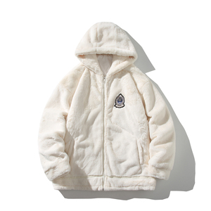 冬季大码外套连帽毛绒棉服男女休闲加厚大雕棉衣 6673 P118控168，男装棉衣，电商A034