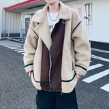 冬季宽松外套大码羊羔毛棉服男女潮牌加厚棉衣6661P118控178，男装棉衣，电商A034