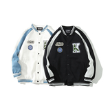 春秋日系大码棒球服潮男休闲夹克外套A0342259P70控88，男装夹克，电商A034