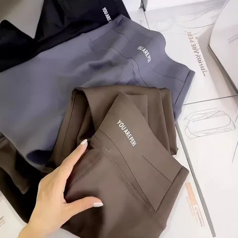 鲨鱼裤瑜伽裤打底裤腰收腹芭比裤春季提臀外穿瘦腿弹力女蚂蚁无痕