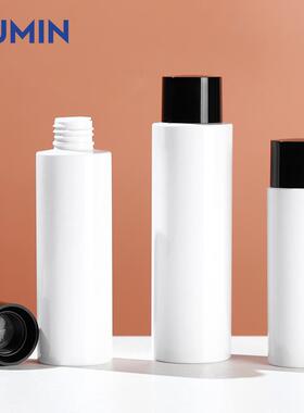 现货特惠100-150mlPET纯露盖瓶200ml白色平肩化妆品瓶组合内塞QCH