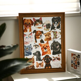 puffinkids海鹦&叁蒽公益拼图《流浪的灵魂》500片成人版治愈系