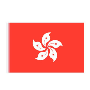 4号香港区旗香港旗96*144cm旗帜定制紫荆花旗纳米防水香港旗帜