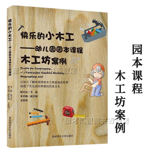 正版 幼师用书小中大班艺术美术手工课园本教学案例 课堂自制玩具书北师大出版 小木工 幼儿园园本课程木工坊案例 快乐 韩志红主编