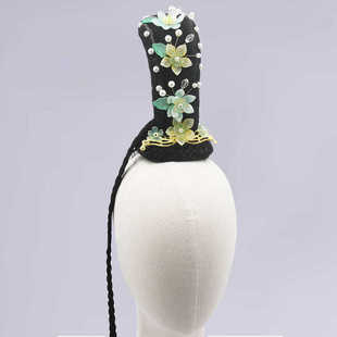 古典舞蹈头饰独舞艺考剧目采菊东篱下同款发包中国风舞台表演发饰