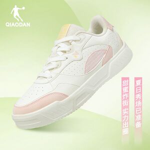 乔丹女鞋夏季2023轻便防滑百搭女时尚低帮透气防水女滑板鞋小白鞋