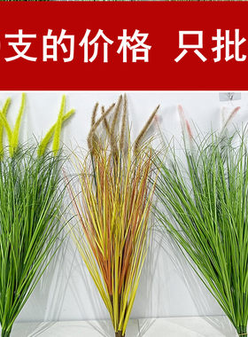 北欧仿真植物单支狗尾巴草芦苇草