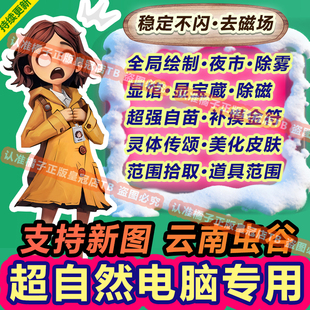 PC电脑版专用 超自然行动组修/改器辅助科技透视脚本除雾国服夜视
