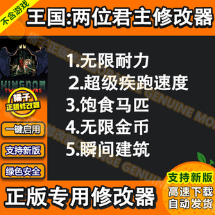 Kingdom Two Crowns王国两位君主王冠修改器科技steam单机辅助