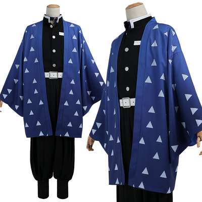 HOLOUNCOSER鬼灭狯岳COS善逸师兄雷之呼吸全套C服