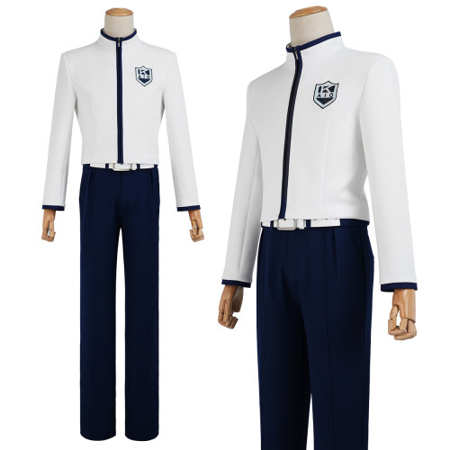 HOLOUNCOSER小欧家棋魂c服塔矢亮cos海王校服常服面料