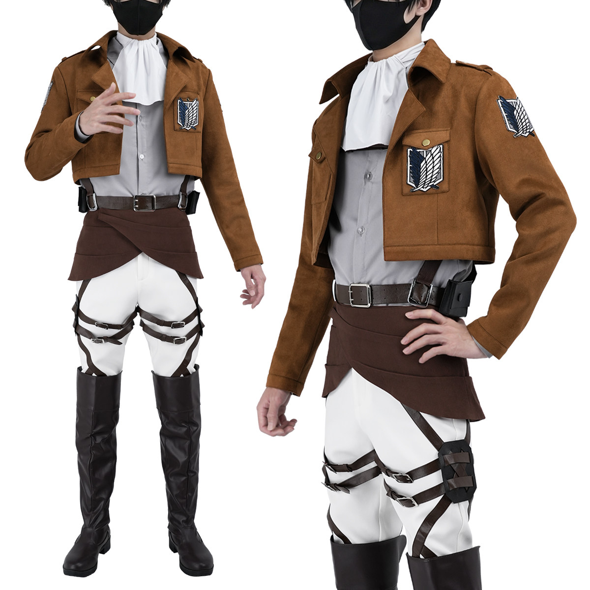 HOLOUNCOSER小欧家巨人调查兵团夹克自由之翼COS皮带组C服