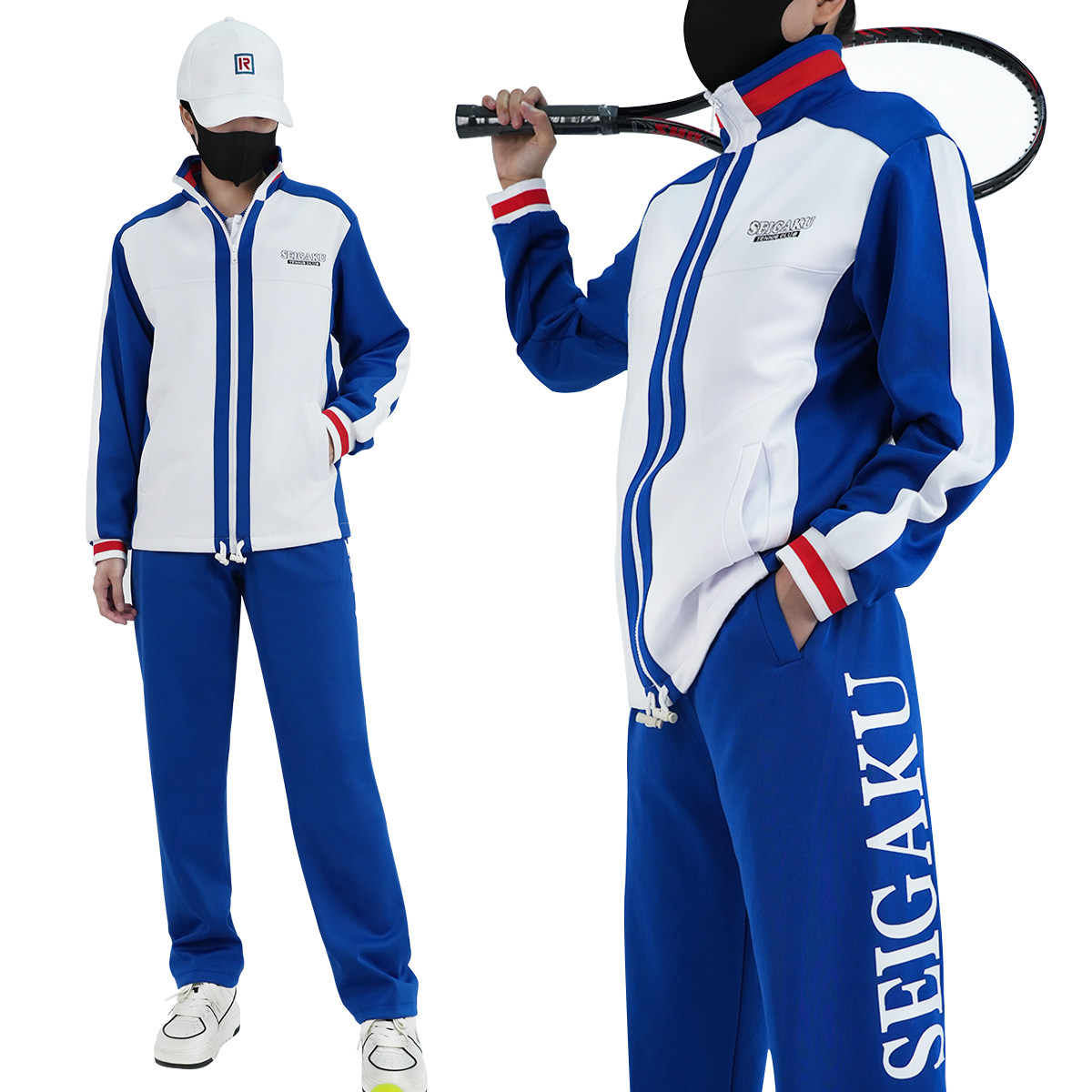 HOLOUNCOSER小欧家网球王子青学越前龙马不二周助常服刺绣运动服