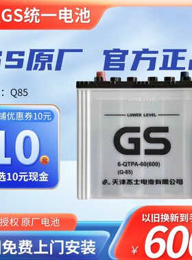 原装启停蓄电池GS统一免费上门