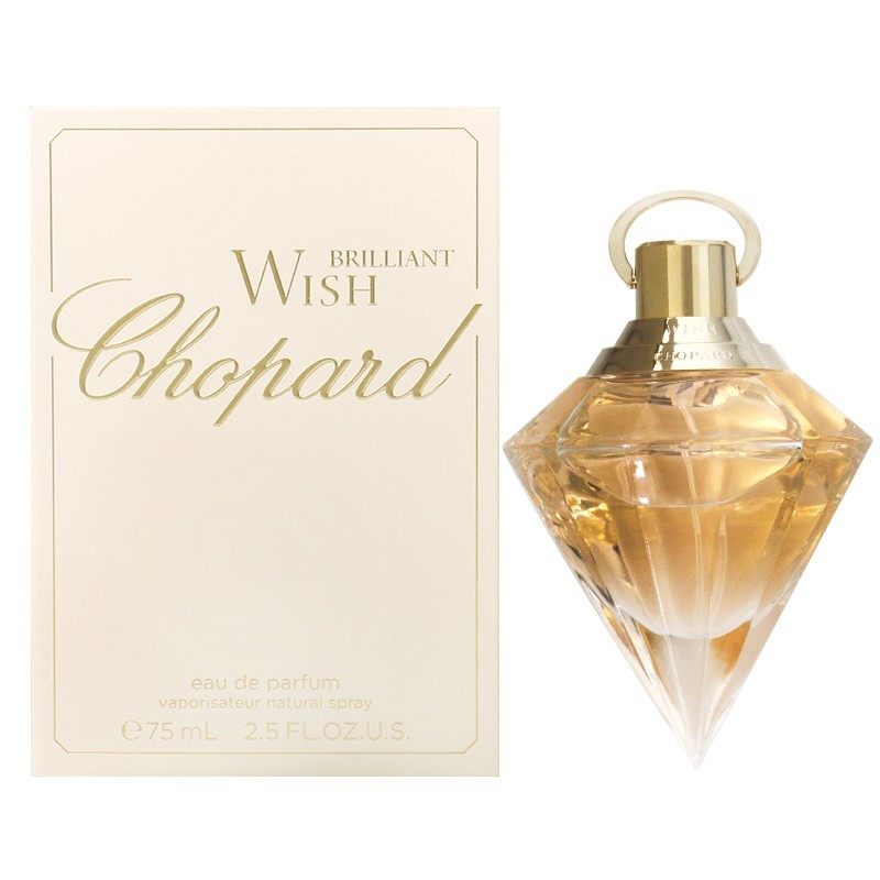 chopard萧邦 肖邦 wish愿望之光蓝钻 粉钻 黄钻女士香水 75ml持久