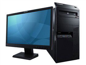 M8400T联想XP主机学习办公电脑