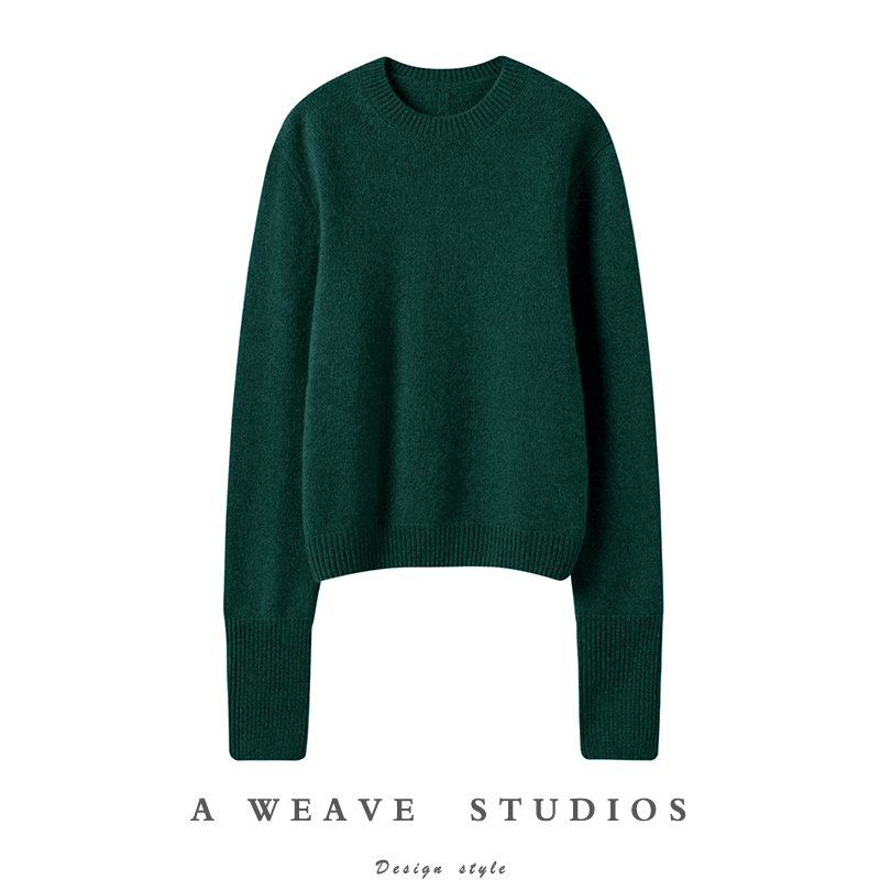 金贝绒高端100%纯山羊绒衫