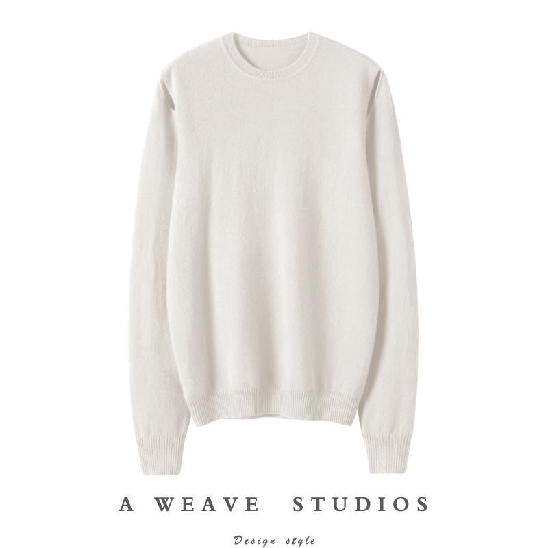 金贝绒高端100%纯山羊绒衫