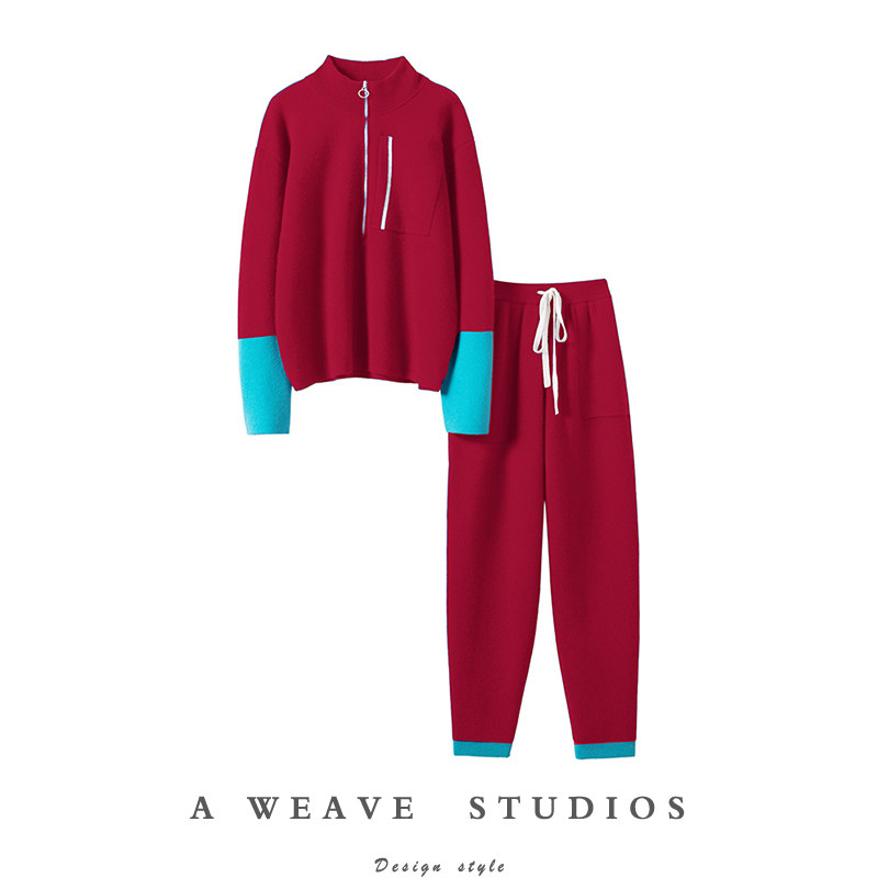 心动好看！溢于言表~加厚山羊绒衫女高领纯羊绒毛衣休闲裤子套装,女装/女士精品,羊绒衫,淘宝优惠券,粉丝福利购,淘宝优惠卷