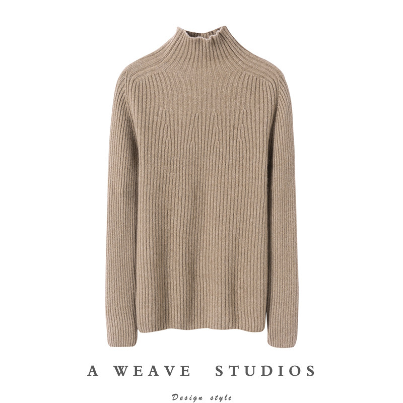 过分舒适！无D百搭，高端系列 坑条高领纯羊绒衫女加厚毛衣女多色,女装/女士精品,羊绒衫,淘宝优惠券,粉丝福利购,淘宝优惠卷