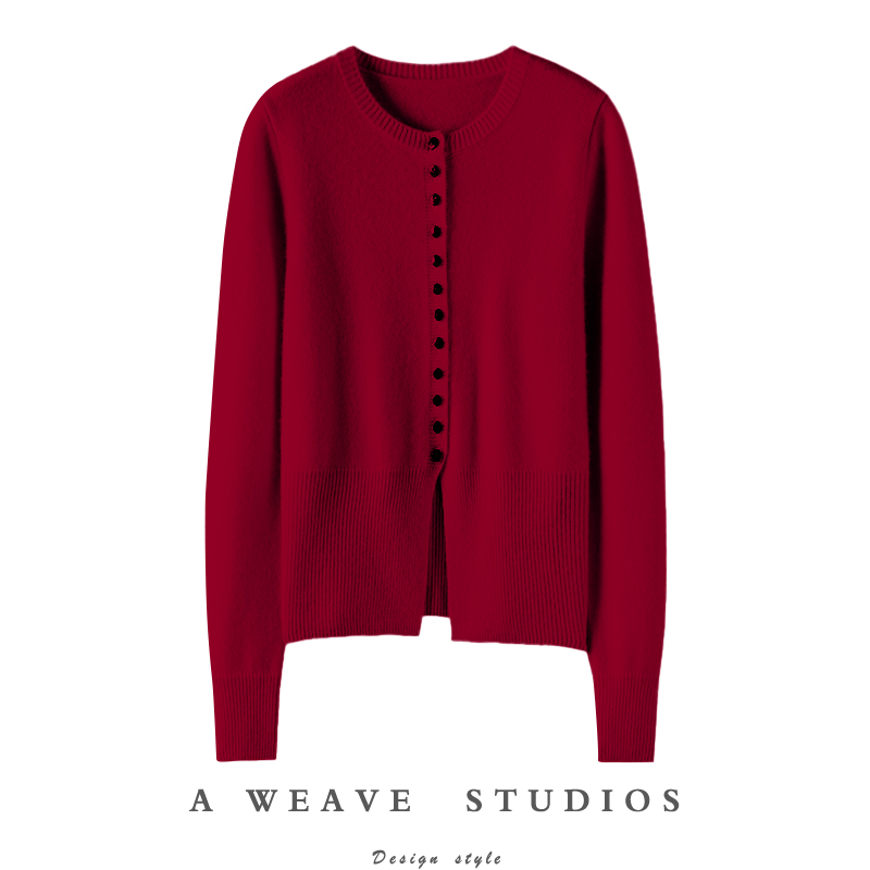 金贝绒高端100%纯山羊绒衫