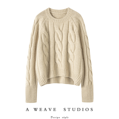 金贝绒高端100%纯山羊绒衫