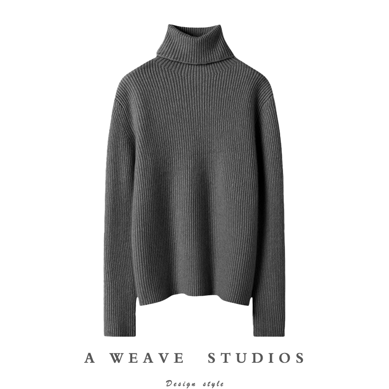 金贝绒高端100%纯山羊绒衫