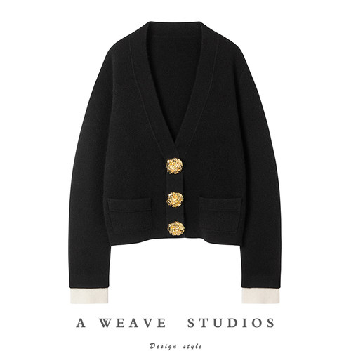 金贝绒高端100%纯山羊绒衫