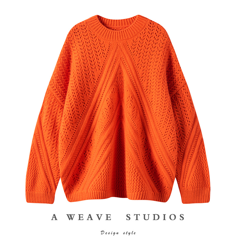 金贝绒高端100%纯山羊绒衫