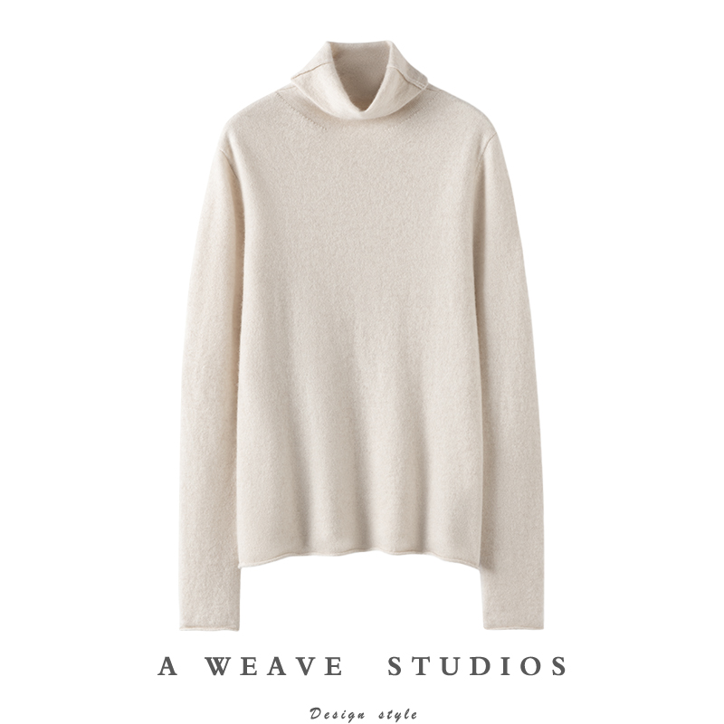 金贝绒高端100%纯山羊绒衫