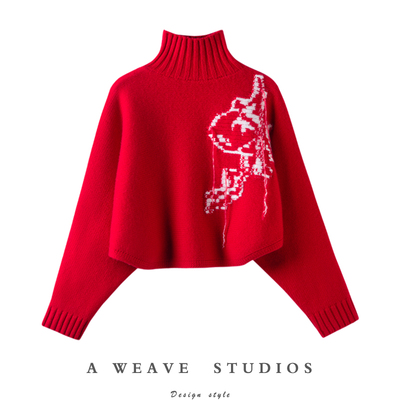 金贝绒高端100%纯山羊绒衫