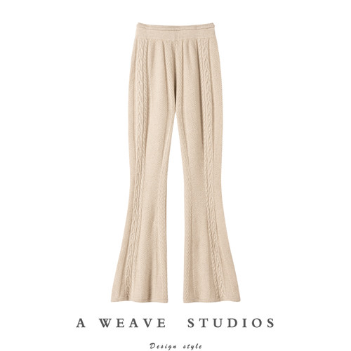 金贝绒高端100%纯山羊绒裤