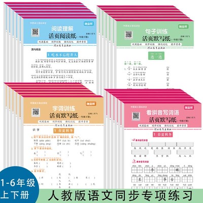 双学语文基础课堂同步专项练习