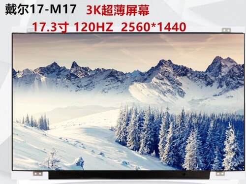 戴尓7710外星人alienware M17 R4 B173QTN01.4液晶屏幕120HZ - 封面