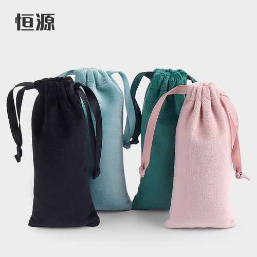 迷你丝绒口红收纳袋萝卜丁tf唇釉保护套绒布包包装唇膏小布袋袋子