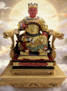 桧木仿脱椅尺三脱尺六神像底座加高佛像宝座16寸龙椅佛坐椅子实木